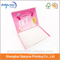 Printed high quality folded color paperboard garment box